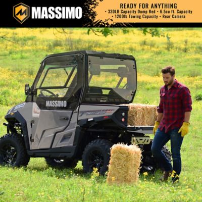 Image showing 7 th Massimo T-Boss 550L Fully Enclosed UTV, Gray