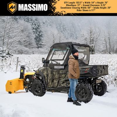 Image showing  T-Boss 550L Fully Enclosed UTV with Heater and Snow Blower