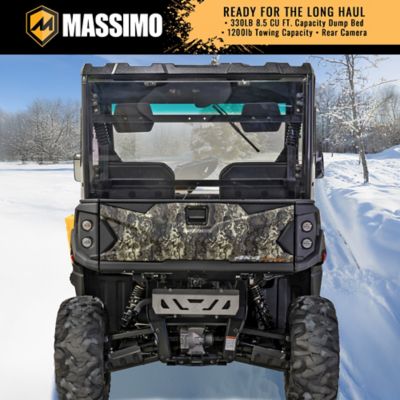 Image showing 7 th Massimo T-Boss 550L Fully Enclosed UTV with Heater and Snow Blower