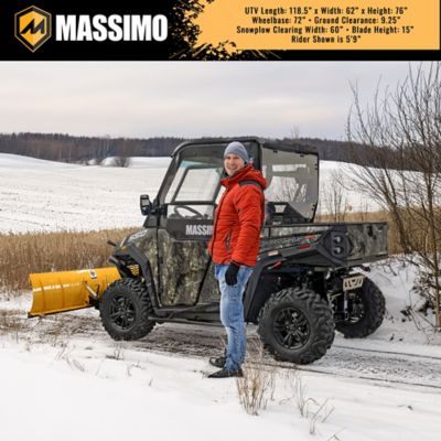 Image showing  T-Boss 550L Fully Enclosed UTV with Heater and Snow Plow