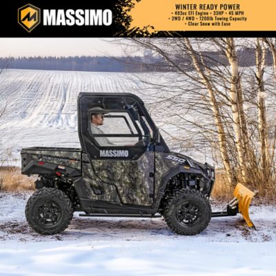 Image showing  T-Boss 550L Fully Enclosed UTV with Heater and Snow Plow