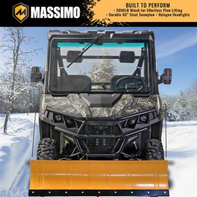 Image showing 6 th Massimo T-Boss 550L Fully Enclosed UTV with Heater and Snow Plow