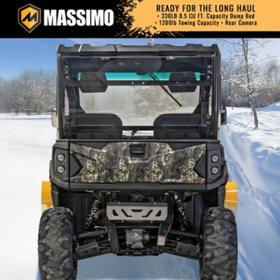 Image showing 7 th Massimo T-Boss 550L Fully Enclosed UTV with Heater and Snow Plow