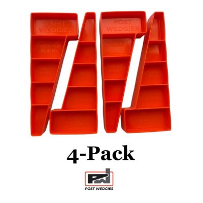 POST WEDGIES Triangle Post Wedge Alignment Tool (12-Pack)