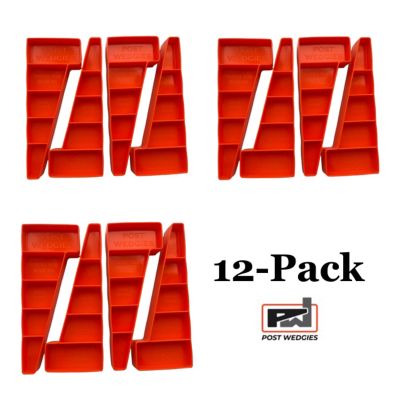 POST WEDGIES Triangle Post Wedge Alignment Tool (12-Pack)