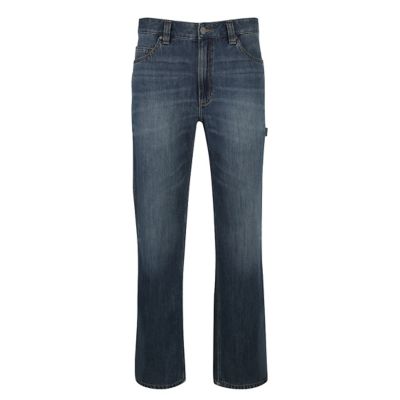 Image showing  Men's Relaxed Fit Mid-Rise Denim Utility Jeans