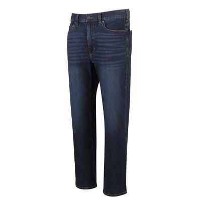 Image showing  Men's Straight Fit Mid-Rise Denim Flex Jeans