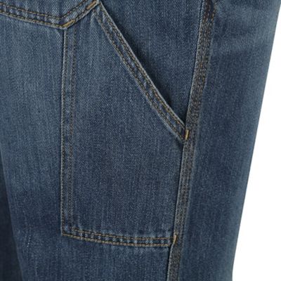 Image showing 6 th Ridgecut Men's Relaxed Fit Mid-Rise Denim Utility Jeans