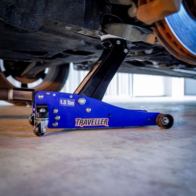 Image showing 5 th Traveller 1.5-Ton Hybrid Dual Pump Floor Jack