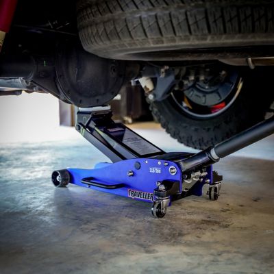 Image showing 6 th Traveller 2.5-Ton Hybrid Dual Pump Floor Jack