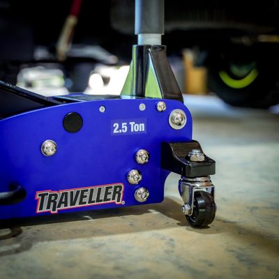 Image showing 7 th Traveller 2.5-Ton Hybrid Dual Pump Floor Jack
