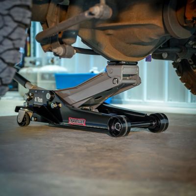 Image showing 5 th Traveller 4-Ton Low-Profile Dual Pump Garage Jack