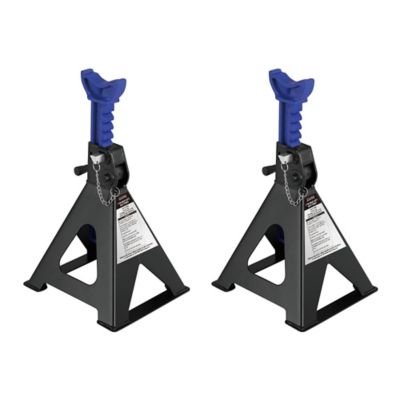 Image showing 5 th Traveller 3-Ton Heavy-Duty Jack Stands with Locking Pin, 2-Pack