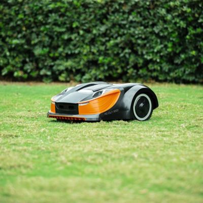 Image showing 6 th Yard Force Revola X4E Robot Lawn MowerWi-Fi/App, 100-min Runtime, 9 in. Cut, 5 Heights, Charging Station & Boundary Kit