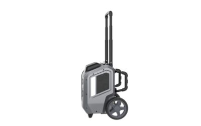 Image showing  2400W Pure Sine Power Station, 1920Wh, 4800W Peak, 120V AC, USB-C, USB-A, Dual Wireless, LED, App, Wheels