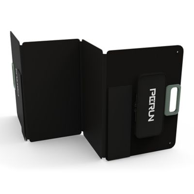 Image showing  200W Foldable Solar Panel23% Efficient, Waterproof, USB-A/USB-C, Kickstands