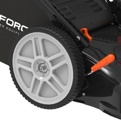 Image showing  22 in. Steel Deck Gas Lawn Mower YF22-3N1-SP, 150cc Briggs & Stratton EX625, RWD, 3-in-1, Self-propelled