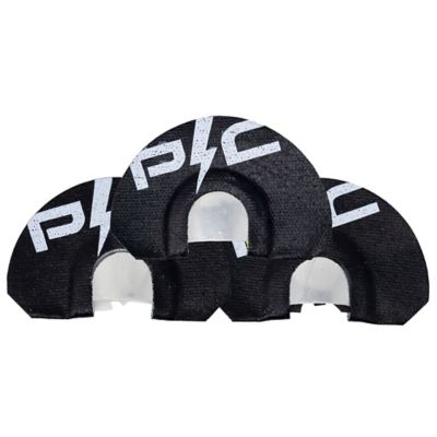 Image showing  Turkey Call Mini Dome Short Circuit Combo pk., Cluck/Purr, Yelper, Cutter Diaphragm Calls