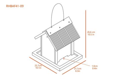 Image showing  Feathered Friends, Beak Bistro Bird Feeder