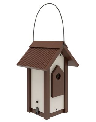 Image showing  Feathered Friends, A-Frame Retreat Bird House, Small
