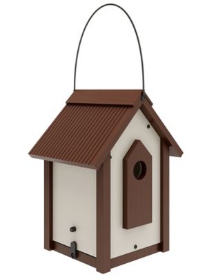 Image showing  Feathered Friends, A-Frame Retreat Bird House, Large