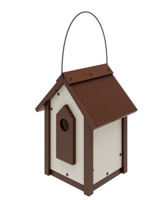 Image showing  Feathered Friends, A-Frame Retreat Bird House, Large