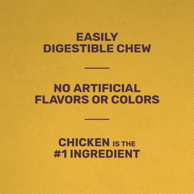 Image showing  Large Chicken-Wrapped Rolls Rawhide-Free Dog Chew Treats, 7 in., 4 ct.