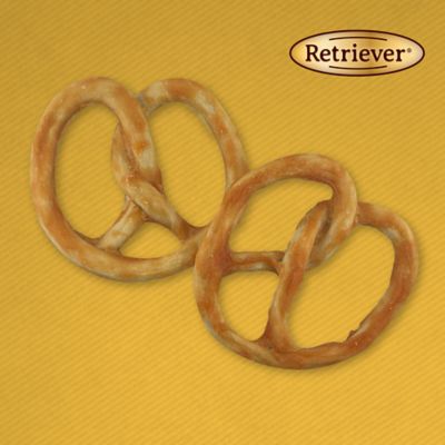 Image showing  5 in. Chicken-Coated Collagen Pretzel Dog Chew Treats, 4 ct.