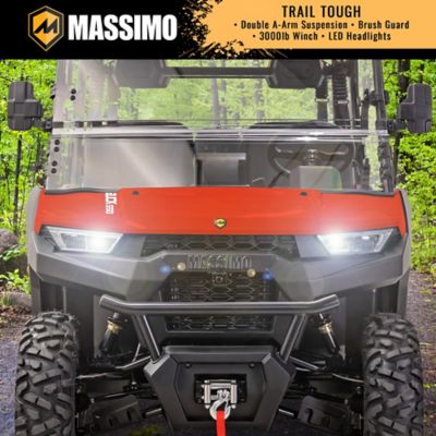 Image showing 6 th Massimo Buck 550-6 UTV 493CC 4 Door 4WD