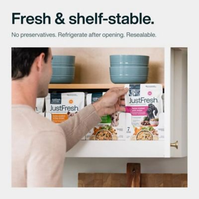 Image showing  JustFresh Chicken Recipe Dog Food, 12 oz.
