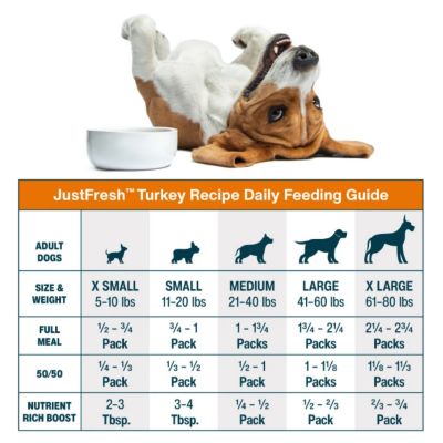 Image showing 6 th JustFoodForDogs JustFresh Turkey Recipe Dog Food, 12 oz.