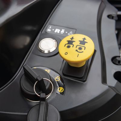 Image showing 8 th PRORUN 42 in. 19 hp Gas Riding Lawn Mower, Briggs & Stratton Engine, Hydrostatic Transmission