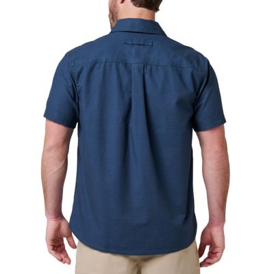 Image showing 1 th Lucky Brand Workwear Men's Short Sleeve Slub Canvas Shirt