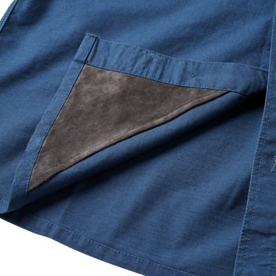 Image showing 2 th Lucky Brand Workwear Men's Short Sleeve Slub Canvas Shirt