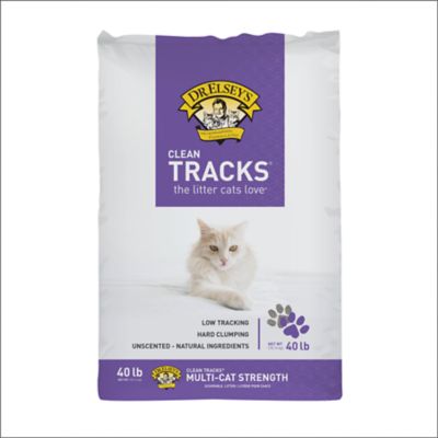 Dr. Elsey's Clean Tracks Clumping Clay Cat Litter, 40 lb. Bag