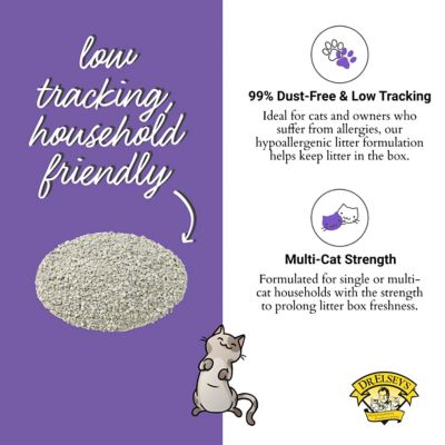 Image showing  Clean Tracks Clumping Clay Cat Litter, 40 lb. Bag
