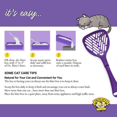 Image showing 5 th Dr. Elsey's Clean Tracks Clumping Clay Cat Litter, 40 lb. Bag