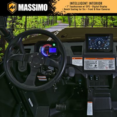 Image showing 4 th Massimo Buck 550-6 UTV 493CC 4 Door 4WD