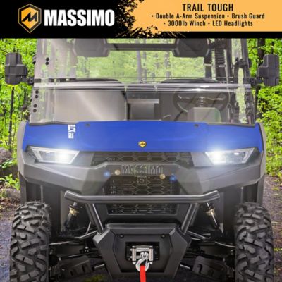 Image showing 6 th Massimo Buck 550-6 UTV 493CC 4 Door 4WD