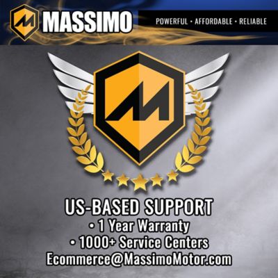 Image showing 9 th Massimo Buck 550-6 UTV 493CC 4 Door 4WD