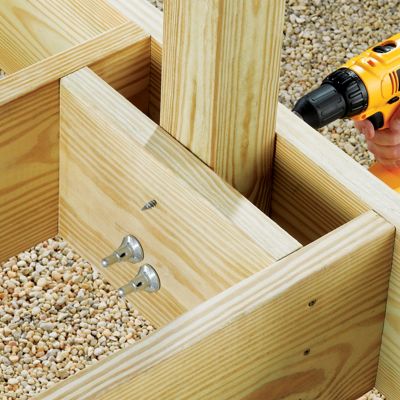 Image showing 7 th FastenMaster Thrulok 6-1/4 in. Single Screw