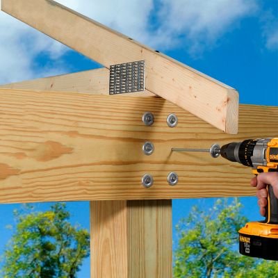 Image showing 6 th FastenMaster 9-1/2 in. ThruLOK Single Screw