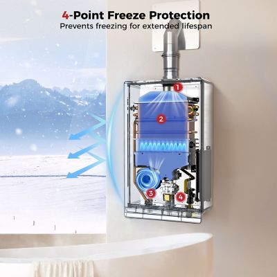 Image showing  5.28 GPM Indoor Water Heater, CA528WNG