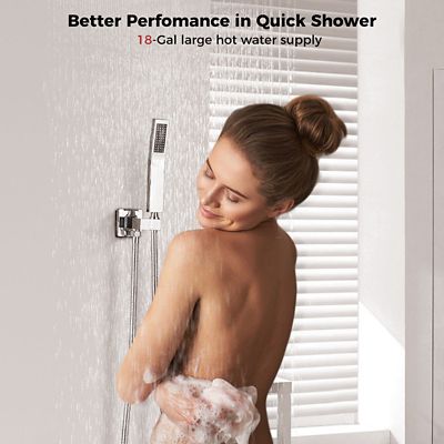 Image showing 6 th Camplux 18 GPM Electric Tank Water Heater