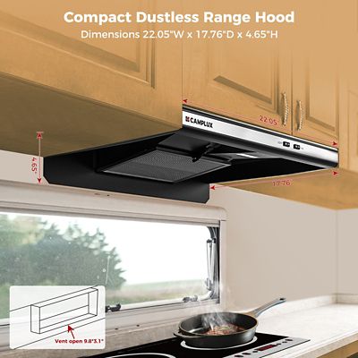 Image showing  22 in. RV Range Hoods