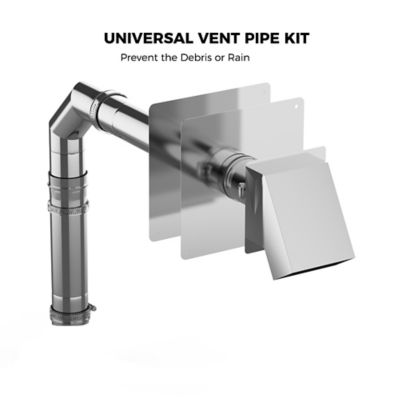 Image showing  3 in. Water Heater Vent Kit