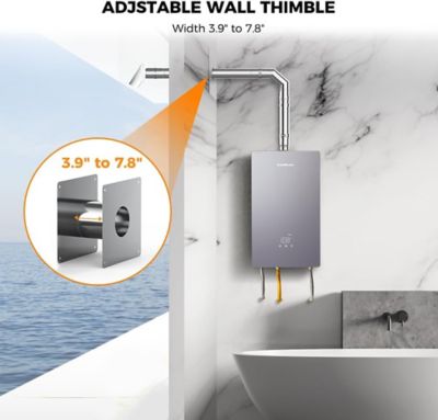 Image showing  3 in. Water Heater Vent Kit