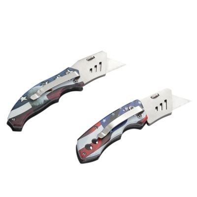 Image showing  2 pc. Americana Folding Utility Knife Set