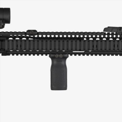 Image showing  RVG Rail Vertical Grip for AR-Platforms, Aggressive Textured Finish, Black, Polymer