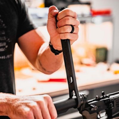 Image showing  Armorer's Wrench for AR-15, M4 Rifle, Black, Steel, Steel Handle